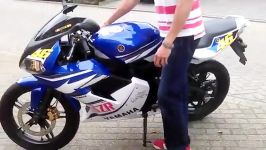 Yamaha tzr 50 Rossi sound Leovince V6