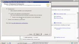 Installing an Active Directory Child Domain 2008