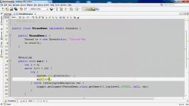 فیلم آمورشی  بخش سیزدهم Multi Threading در جاوا
