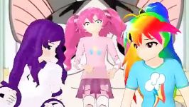 MMD rainbow dash pinkie pie rarity