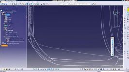 طراحی بدنه خودرو در محیط Imagine and Shape در CATIA
