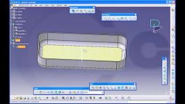 طراحی قطعه در محیط Part Design نرم افزار CATIA