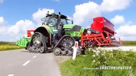 Potato Planting  Deutz Fahr Agrotron 7250 TTV on Row C