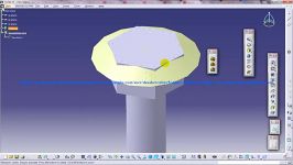 ترسیم پیچ در محیط Part Design نرم افزار CATIA