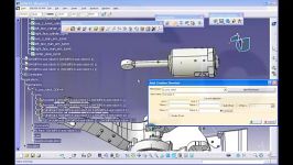 حرکت ربات در محیط DMU Kinematics نرم افزار CATIA