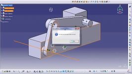 حرکت دورانی به خطی در محیط DMU Kinematics در CATIA