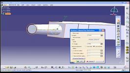 طراحی سر USB در محیط Part Design نرم افزار CATIA