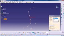 دستورات در محیط Wireframe and Surface نرم افزار CATIA