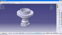 ترسیم قطعه در محیط Part Design در CATIA