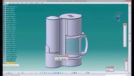 تمرین در محیط Drafting نرم افزار CATIA