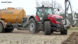 Massey Ferguson MF 8670 mit Zunhammer 18500 beim Gülle