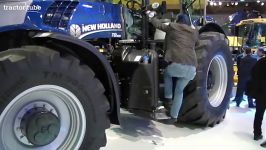 New Holland op de AGRIBEX 2013  Uitleg van de T8.420 A