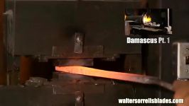 روش ساخت فولاد دمشقی پارتHow to Make Damascus Steel 2