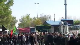 عزاداری خیابانی مردم نیر در سوگ شهادت سالار شهیدان