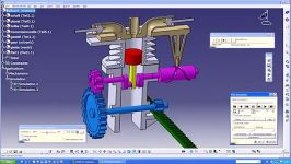 حرکت در محیط DMU Kinematics در CATIA