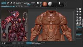 Creating a Hard Surface Sci Fi Ninja in ZBrush