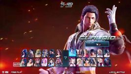 Tekken 7 character select screen