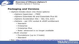 Lesson 04  Overview of VMware vSphere 5