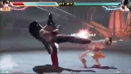 گیم پلی جین علیه لینگ شیائویو  Tekken7