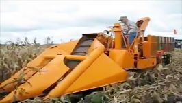 Self propelled MM corn picker.