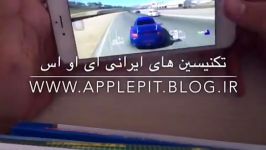 اجراى بازى real racing 3 بر روى آیفون شش اس پلاس