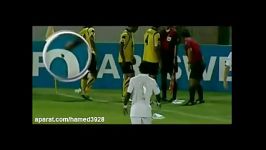 انفجار ترقه بازی سپاهان الاهلی