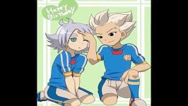 axel blaze y shawn frost inazuma eleven