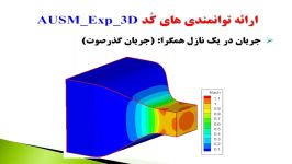 جریان آرام مبتنی بر ناویراستوکس در جریان داخلی روی شبکه