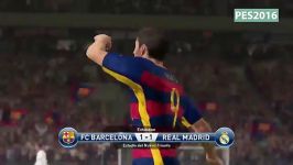 مقایسه ویدیویی FIFA16 PES 16 