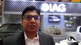 IAG armoured cars for Asian market Toyota HILUX pickup