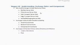 ٍ Understanding Exchange Roles and Components 2010