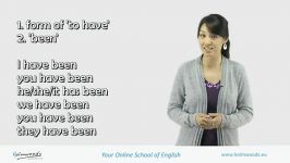 English Grammar Lesson  Present perfect continuous