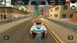 گیم پلی بازی اندرویدی Dubai Police Supercars Rally