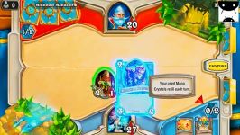 گیم پلی بازی اندرویدی Hearthstone Heroes of Warcraft