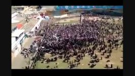تعداد جمعیت استقبال کننده مردم مازندران روحانی