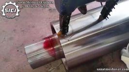 انجام آزمایش استفاده ذرات مغناطیسی مرئی یوک MT Magnetic Yoke