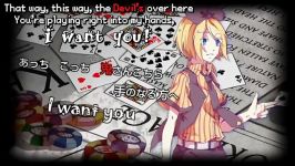 Vocaloid Kagamine Rin and Len  poker face