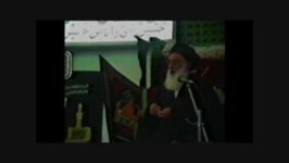 منبر حضرت آیت الله امامی سدهی در شب حضرت علی اصغر