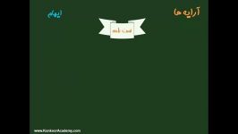 ویدئوی آموزشی درس ادبیات فارسی بخش ایهام رضا اشرفی