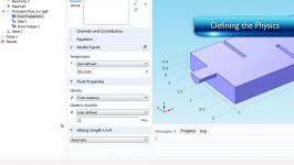 Flow Simulations With Comsol Multiphysics