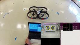 AR Drone Target Tracking with OpenCV  Optical Flow