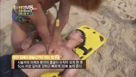 CPR on drowning victim