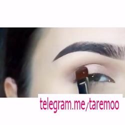 اموزش آرایش چشم خط چشم سایه در تارمو