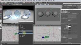 Global Illumination and Caustics in Maya