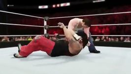 wwe2k16 Dean Ambrose vs bray vayat