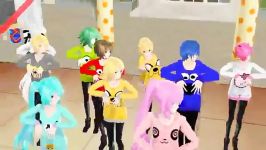 Vocaloid x MMD  one two three