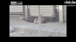 کشته شدن مزدور داعشی به هنگام فرار