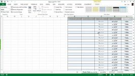 کاربرد پی وت تیبل pivot table در اکسل 2013