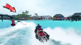 گیم پلی بازی Aqua Moto Racing Utopia