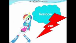 تقدیمی برای دوستم Rainbow dash Member Pony Family